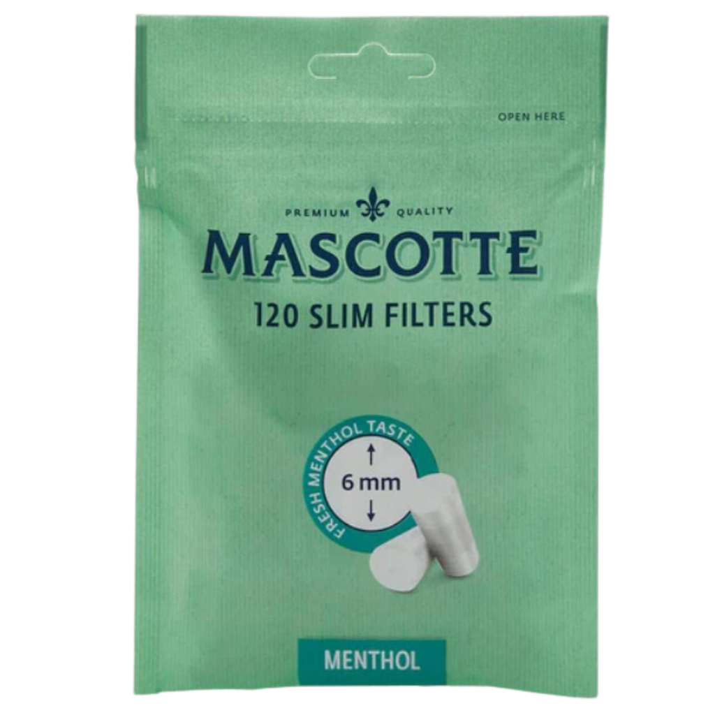 Mascotte Slim Filters Menthol
